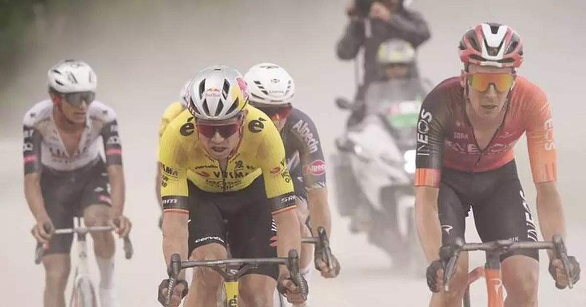 Del Toro becomes first Mexican to lead Giro d'Italia, Van Aert wins dusty stage