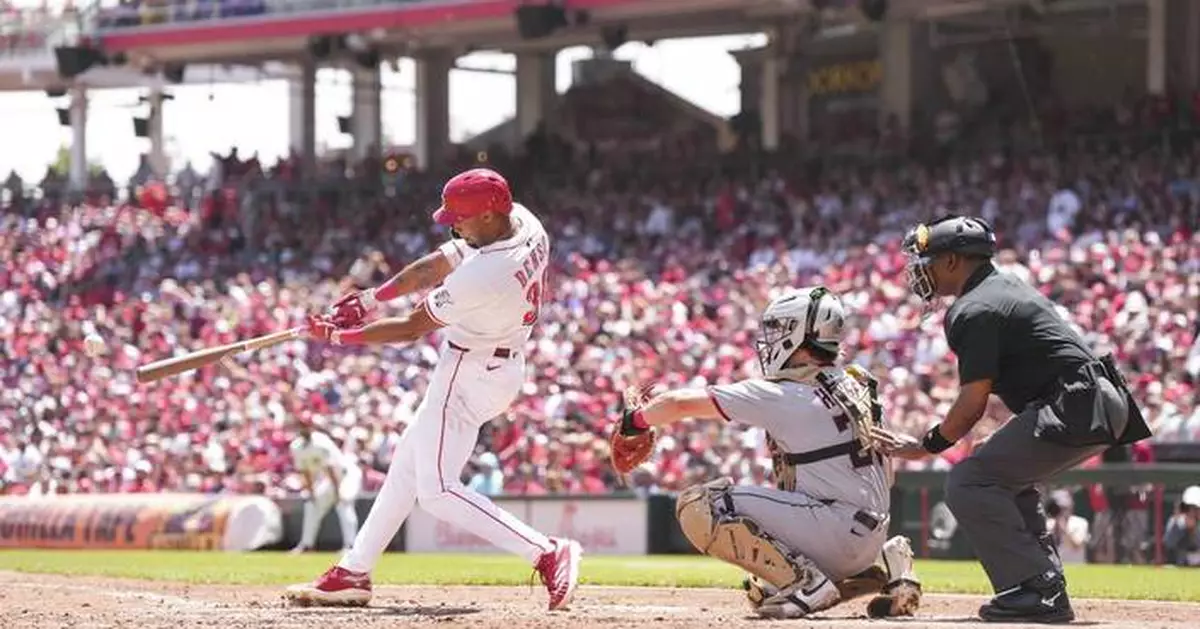 Will Benson's first 2-homer game leads Reds to 3-1 win and 3-game sweep of Guardians