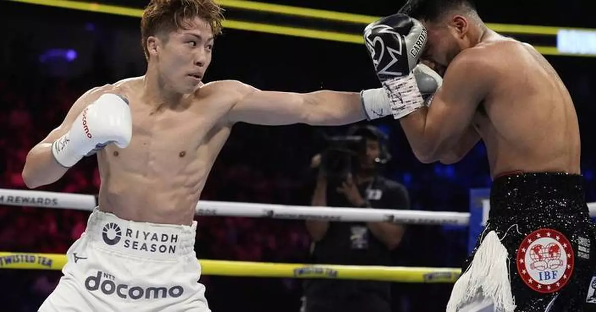 Inoue overcomes early knockdown, dominates Cardenas to remain undefeated with 8th-round TKO