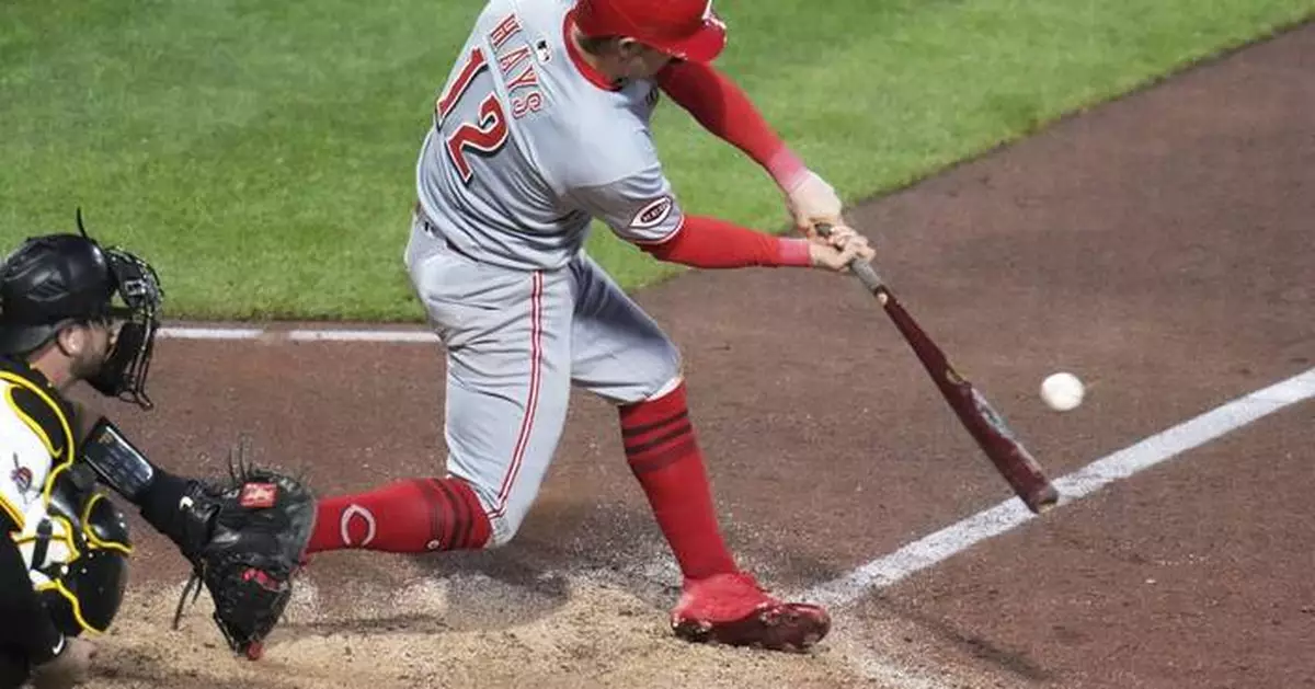 Austin Hays, Nick Lodolo lead Reds to their fifth consecutive victory, 7-1 over scuffling Pirates