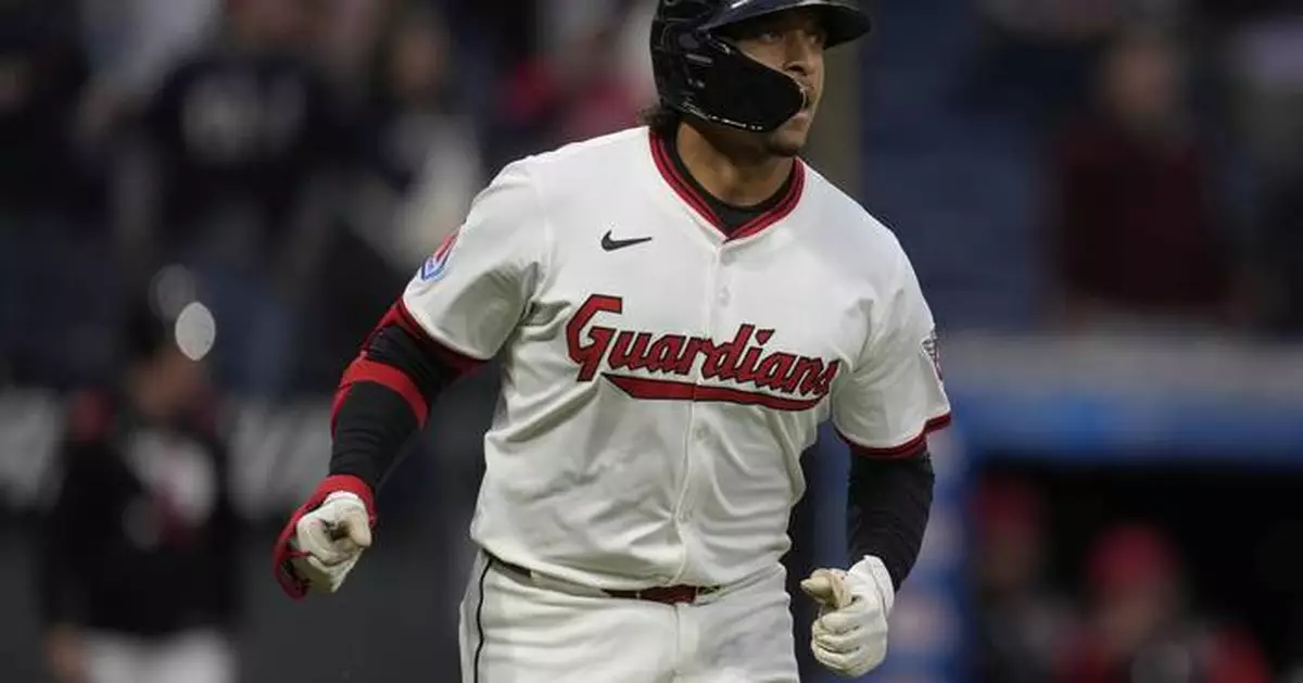 Bo Naylor hits 3-run homer, closer Emmanuel Clase gets save in Guardians' 4-2 win over Twins