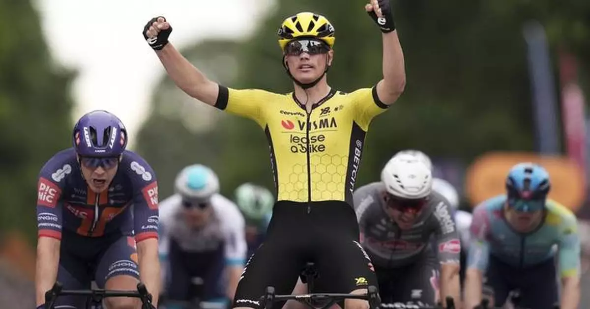 Kooij wins 12th stage of Giro d'Italia in sprint finish, Del Toro keeps overall lead