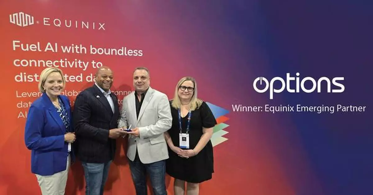 Options Named Equinix 2024 Emerging Partner