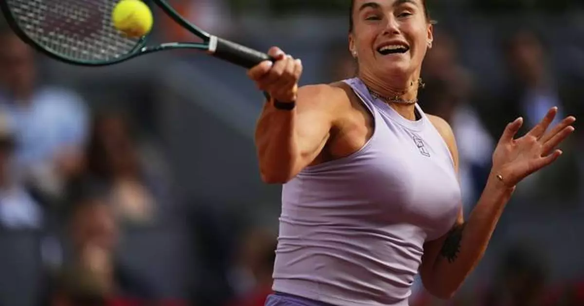 Sabalenka beats Gauff in straight sets to win Madrid Open for 20th career title