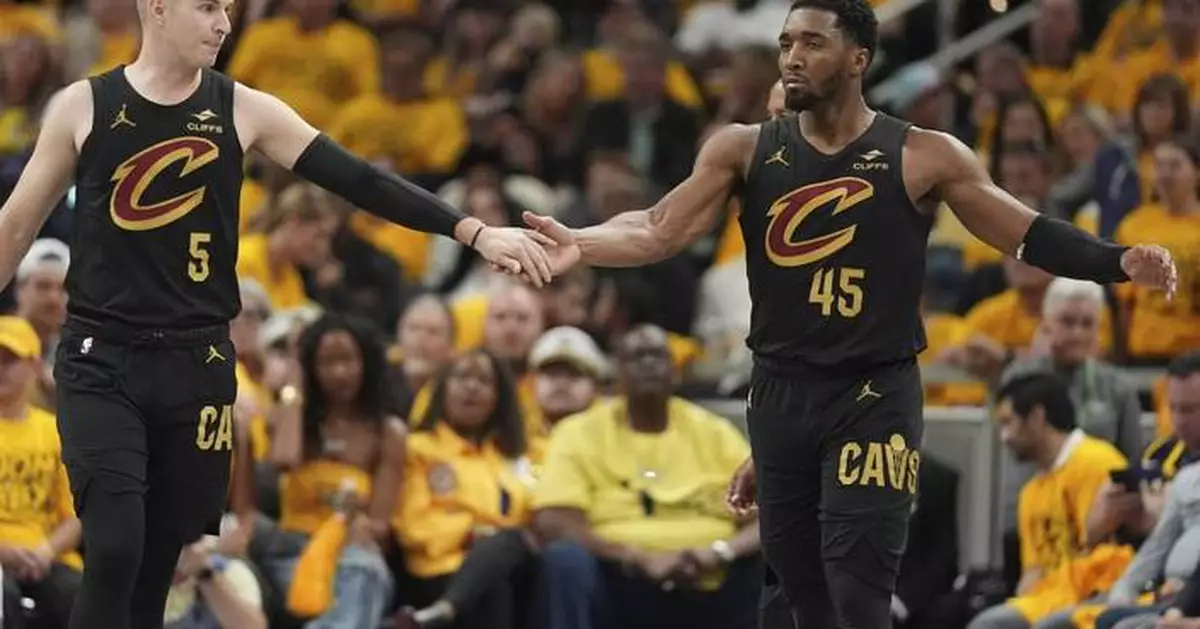 Donovan Mitchell scores 43 and Cavaliers beat the Pacers 126-104 to cut series deficit to 2-1