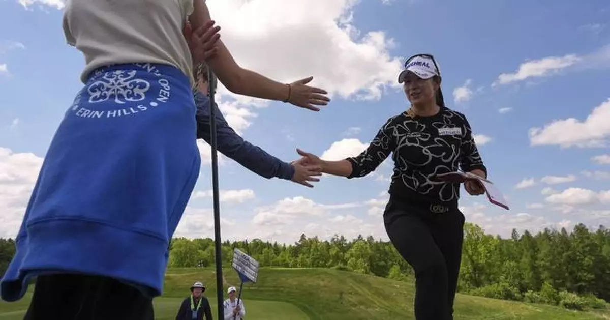 6-way tie for 1st-round lead at 4-under 68 in US Women's Open at Erin Hills