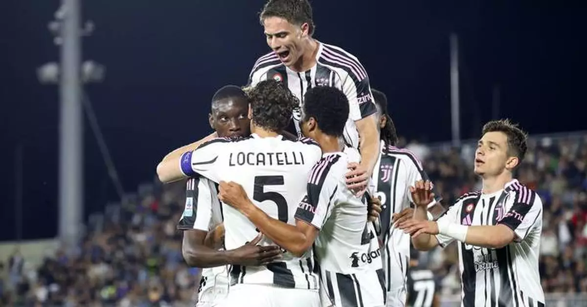 Juventus secures Champions League berth with wild win at relegated Venezia