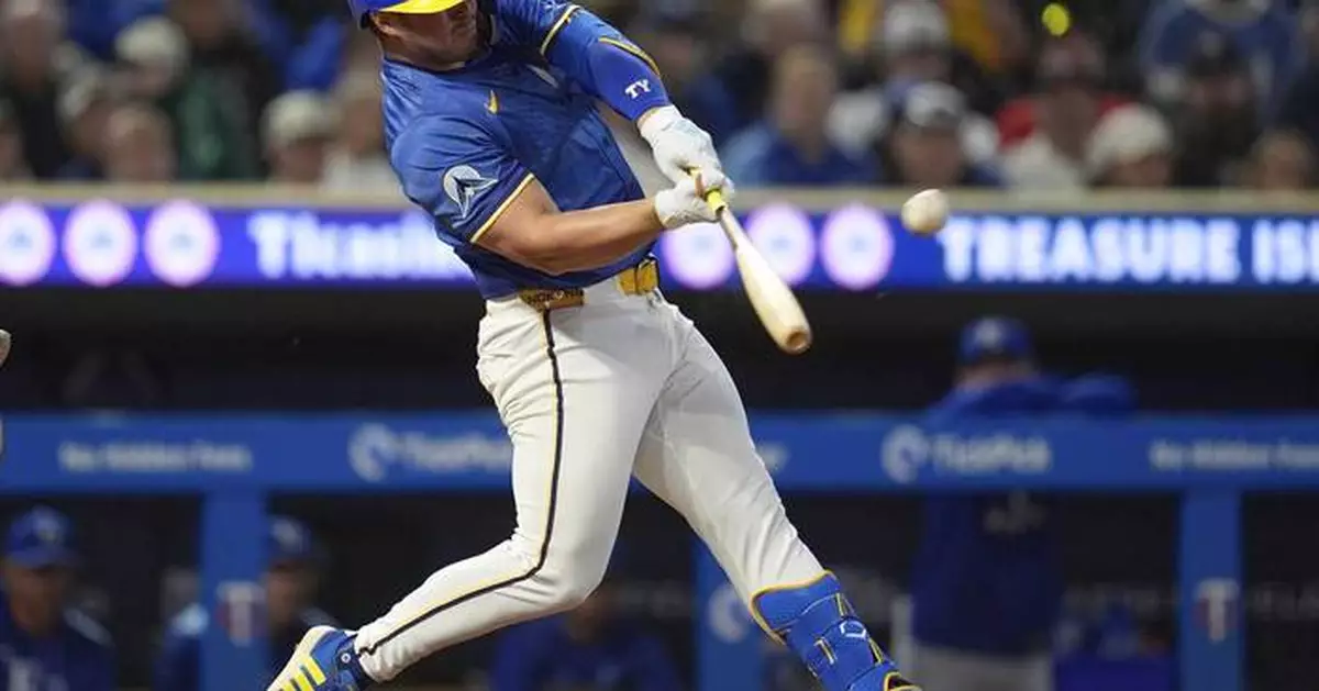 France's 2-run homer in 9th lifts Twins over Royals 3-1 for 15th win in 17 games