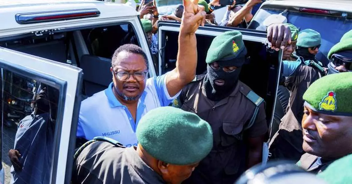 Tanzania's most prominent opposition leader appears in court on charges of treason