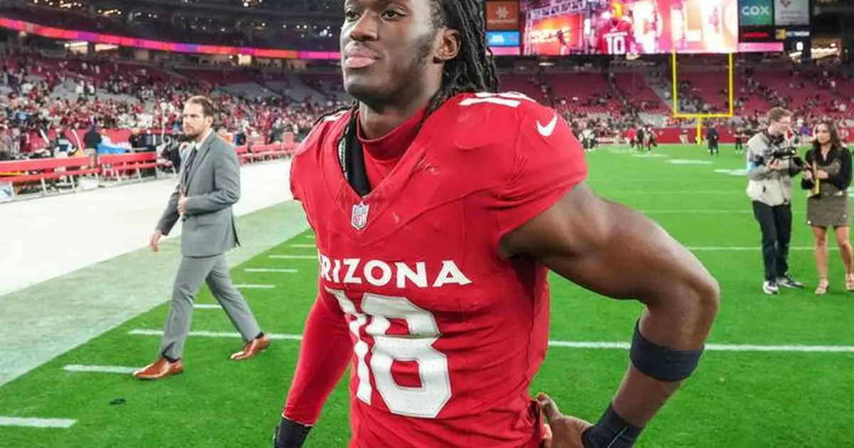 Showing off newfound muscle, Marvin Harrison Jr. hopes to make big jump for Cardinals in Year 2