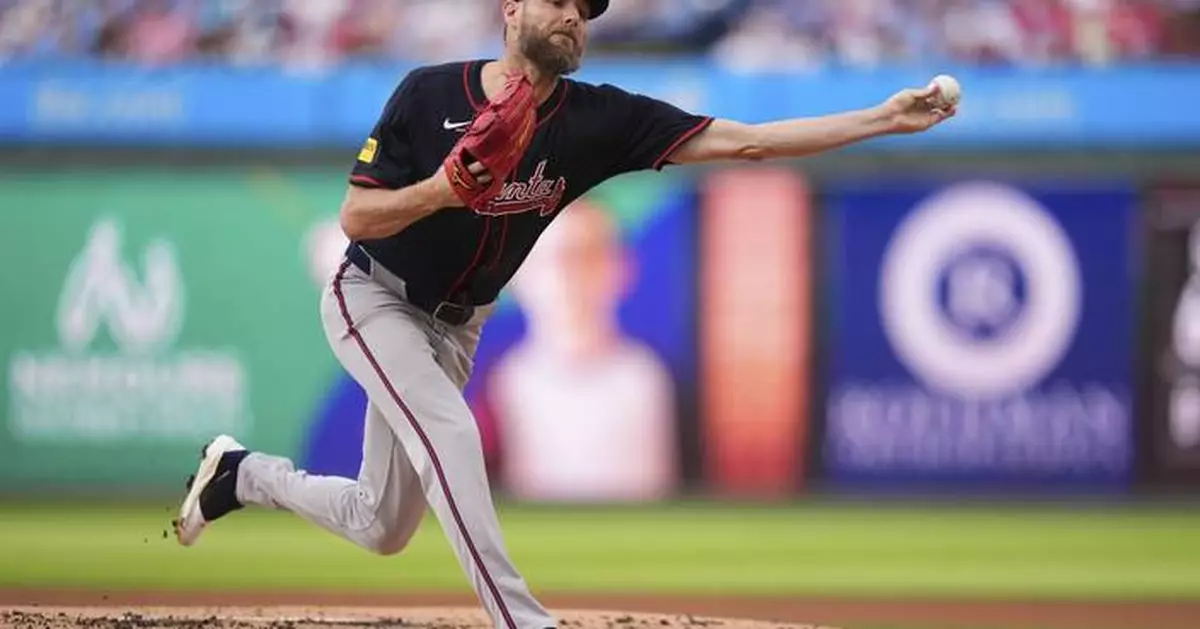 Chris Sale reaches 2,500 strikeouts, Braves beat Phillies 9-3 for a doubleheader split