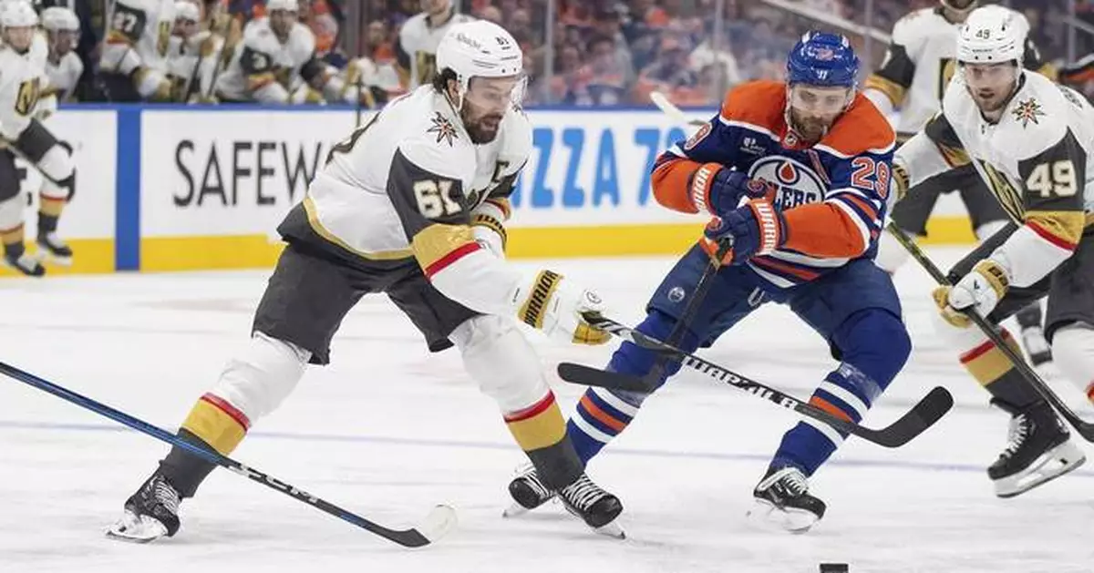 Golden Knights captain Mark Stone misses Game 5 against Oilers with upper-body injury