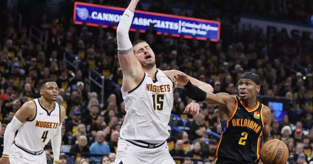 Gordon's game-winner, Jokic's 42 points, 22 rebounds lead Nuggets past Thunder in West semis Game 1