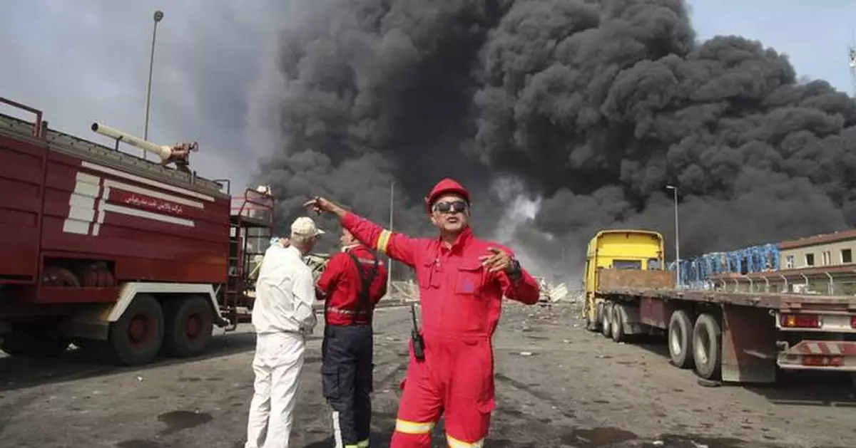 The epicenter of an explosion at an Iranian port is tied to a charity overseen by its supreme leader