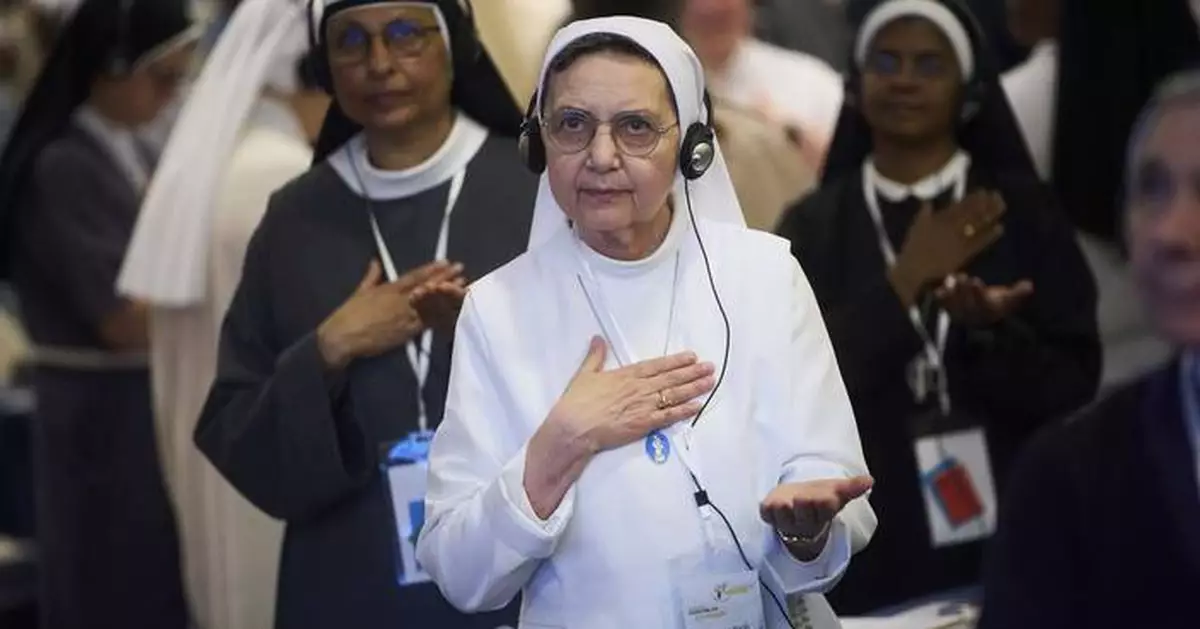 They don't vote in the conclave, but nuns leading the world's Catholic orders gather in Rome