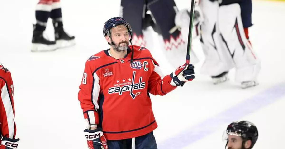 Alex Ovechkin says he intends to keep playing for the Capitals, his 21st NHL season at age 40
