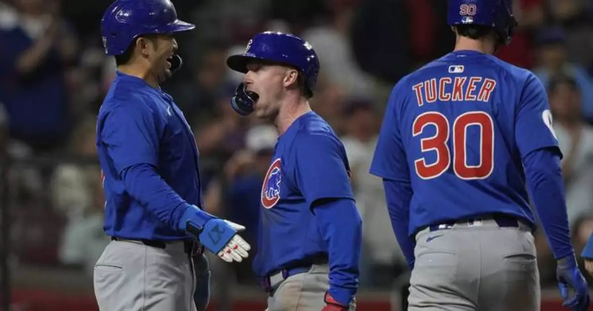 Pete Crow-Armstrong hits go-ahead grand slam, drives in 6 runs as Cubs rally to beat Reds 13-6