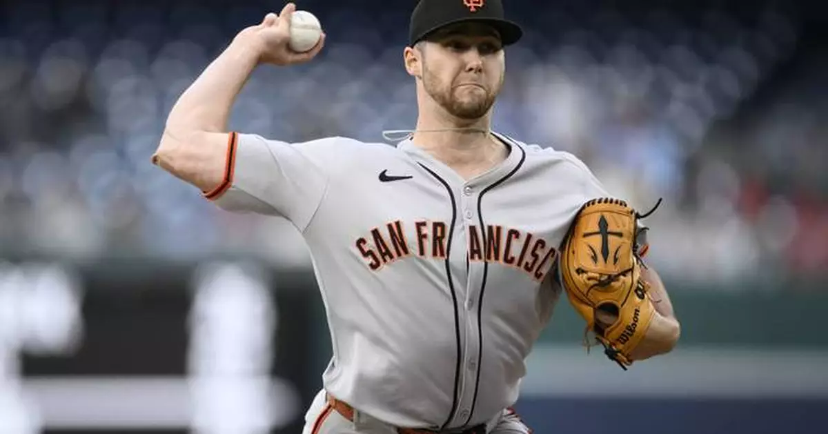 Roupp pitches into seventh inning, Giants beat Nationals 4-0