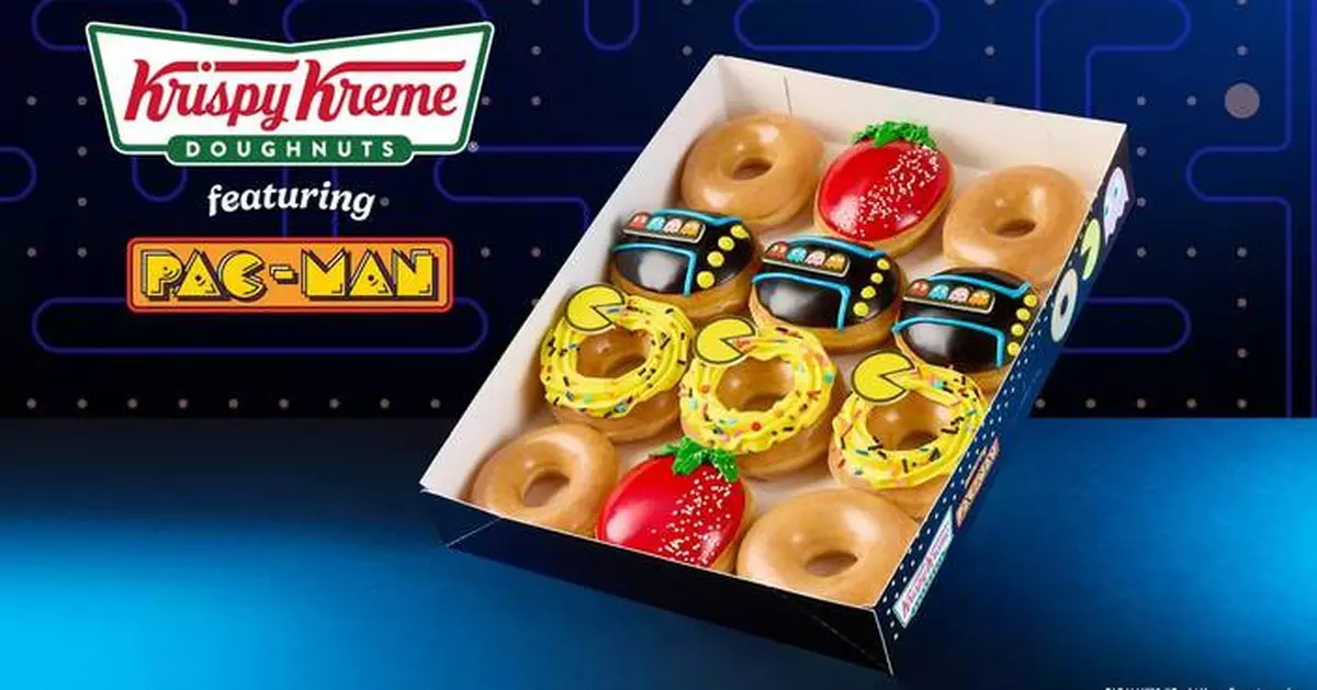 KRISPY KREME® Celebrates PAC-MAN’s 45th Anniversary with A-maze-ing New Doughnut Collection