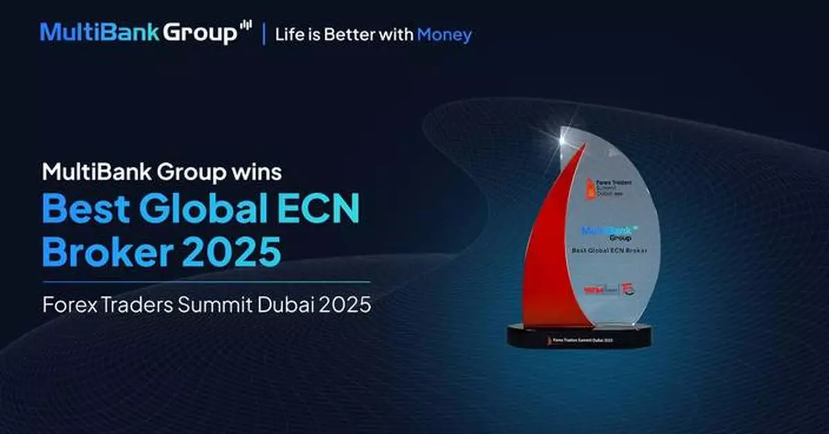 MultiBank Group Named Best Global ECN Broker at Forex Traders Summit 2025