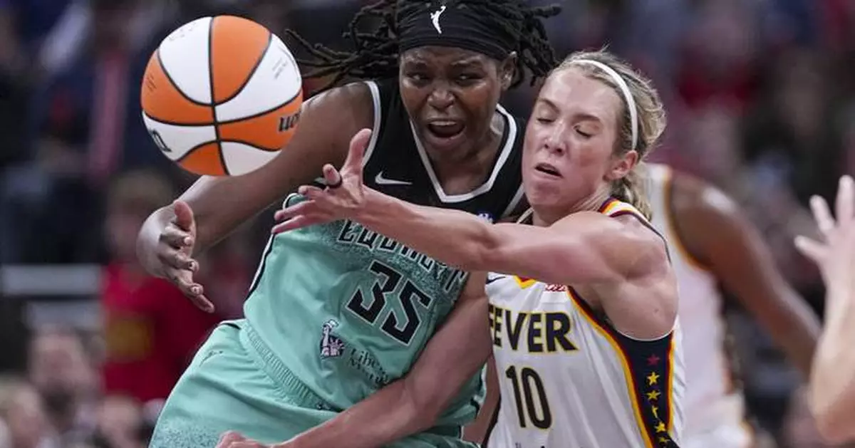 Jones scores 26, Ionescu sinks winning free throws as Liberty beat Fever 90-88