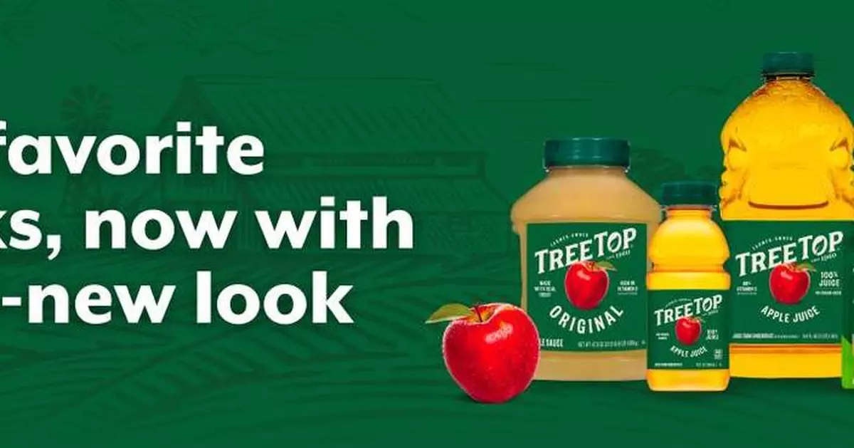 Tree Top Unveils Brand Refresh, Including All-New Packaging