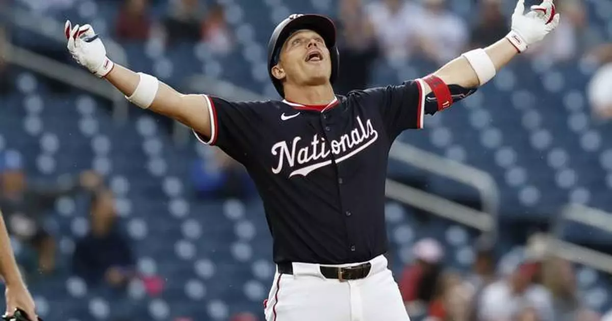 Rosario's pinch-hit single in 10th lifts Nationals to 8-7 win over Braves