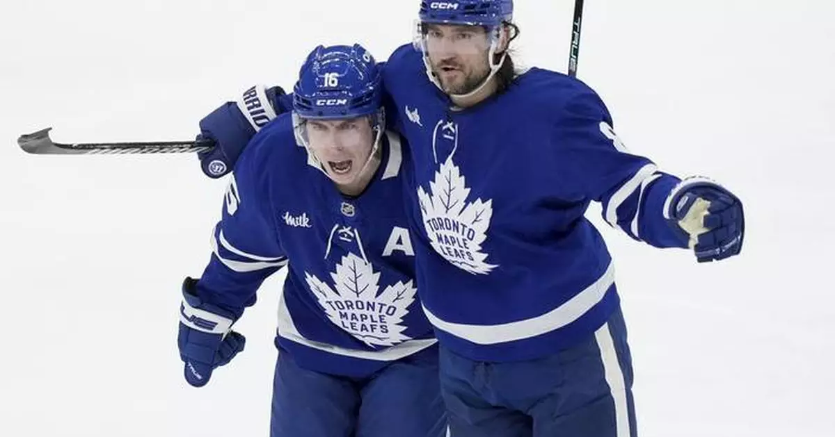 Marner scores tiebreaking goal as Maple Leafs beat Panthers 4-3 for 2-0 series lead