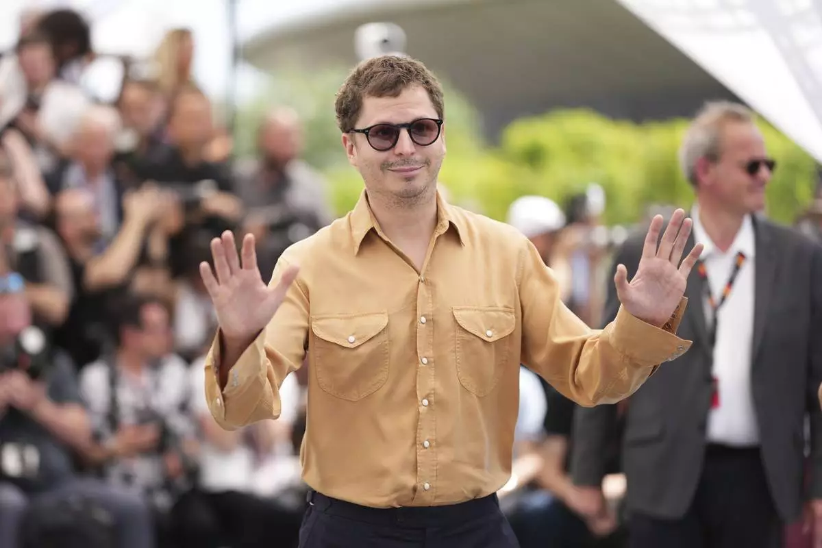 Michael Cera poses for photographers at the photo call for the film 'The Phoenician Scheme' at the 78th international film festival, Cannes, southern France, Monday, May 19, 2025. (Photo by Scott A Garfitt/Invision/AP)