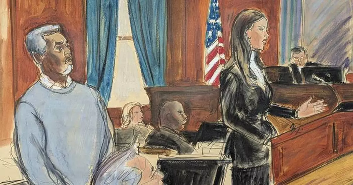 The Latest:  Singer Dawn Richard takes the stand