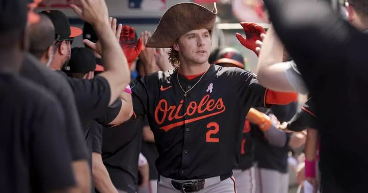 Maverick Handley's first 2 career RBIs help Orioles past Angels 7-3 for series win