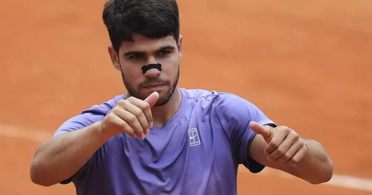 Sinner passes big test in return from doping ban, Alcaraz sets up rematch with Draper in Rome