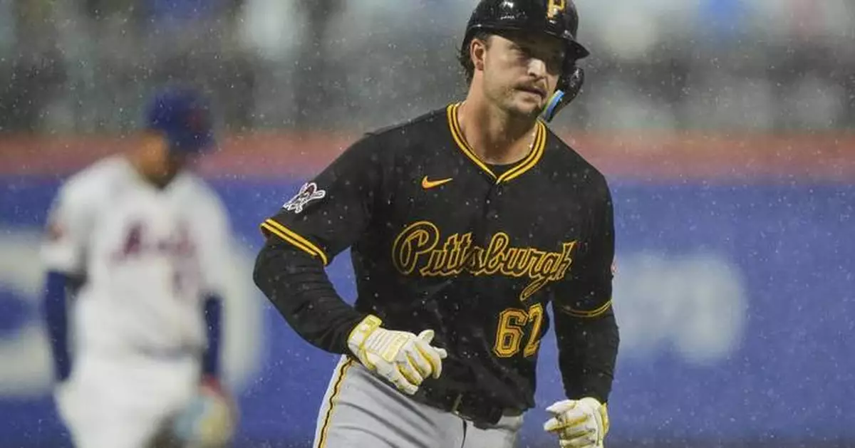 Pirates hit 2 homers off Holmes and blank Mets 4-0 to prevent 3-game sweep