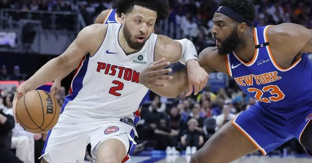 Detroit's Cade Cunningham hopes tough playoff lessons pay off next season and beyond