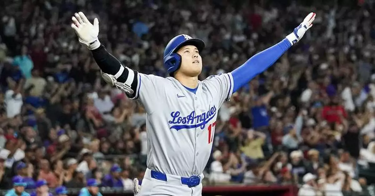 Ohtani hits 3-run homer in 9th to cap Dodgers' wild comeback in 14-11 win over Diamondbacks