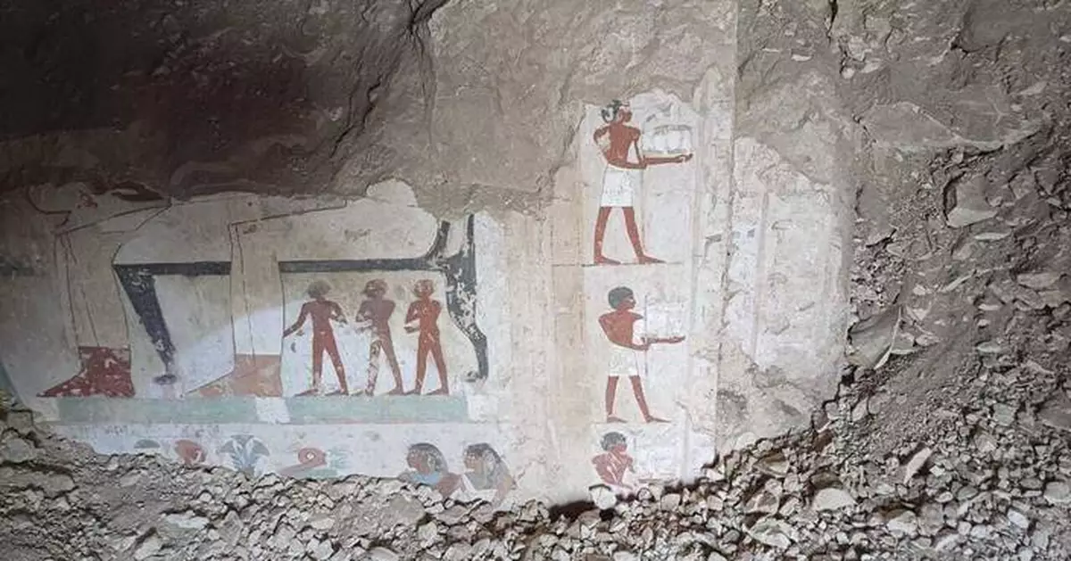 Egyptian archaeologists discover three tombs in Luxor