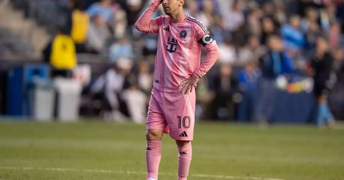 Messi's late free kick goal sparks Inter Miami to rally for a 3-3 tie against Union