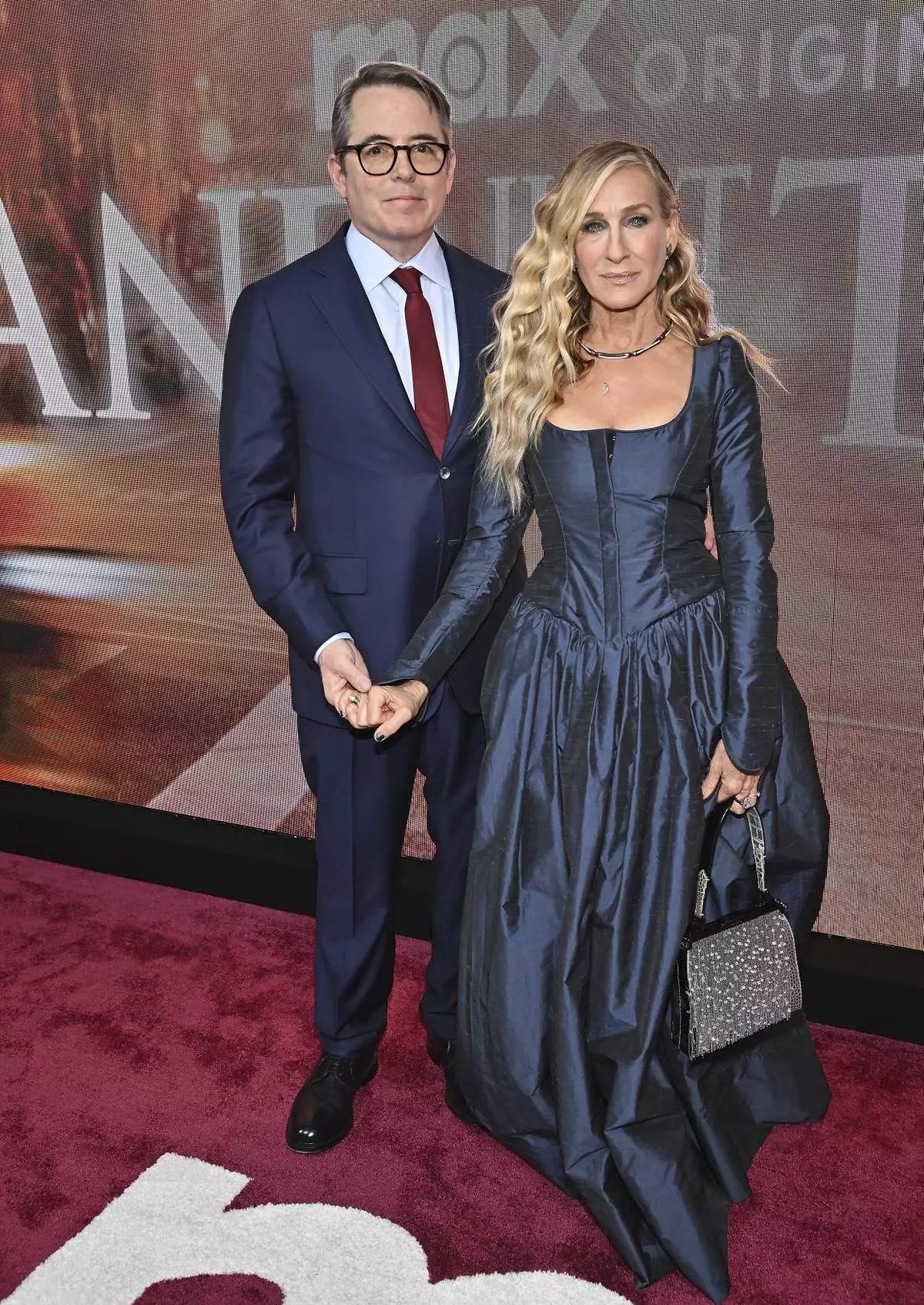 Matthew Broderick, left, and Sarah Jessica Parker attend the premiere of "And Just Like That..." Season 3 at the Crane Club on Wednesday, May 21, 2025, in New York. (Photo by Evan Agostini/Invision/AP)