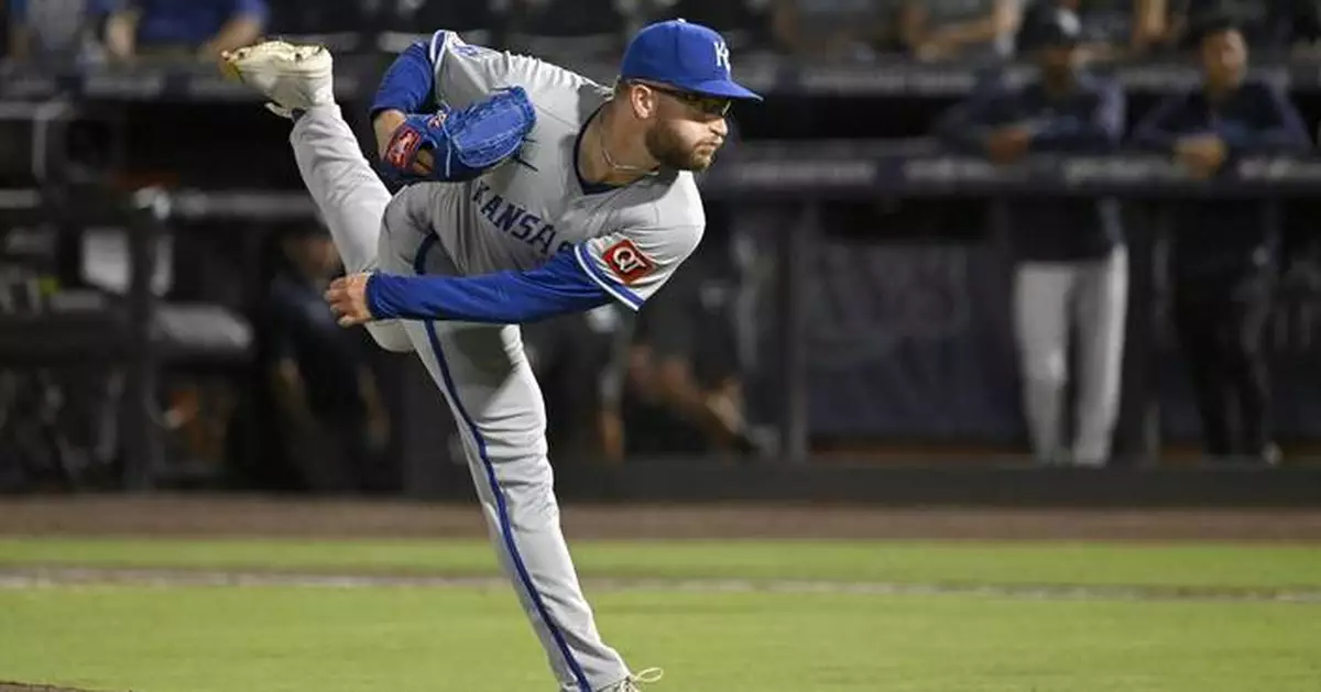 Royals' Noah Cameron takes a no-hitter into 7th in his big league debut as KC beats the Rays 3-0
