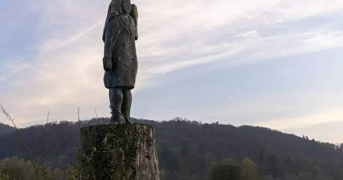 Police investigate disappearance of Melania Trump's statue in her native Slovenia
