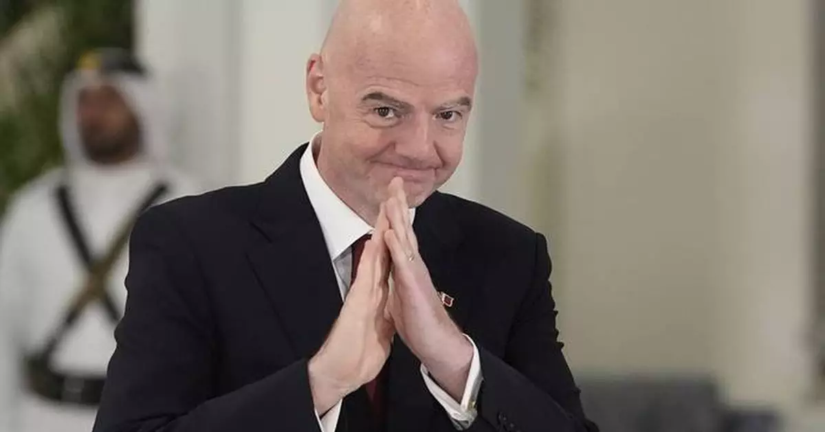 Infantino's late arrival from Trump tour in Middle East delays start of FIFA annual meeting