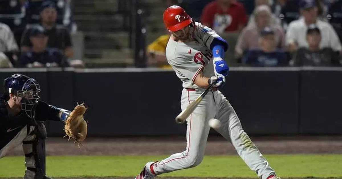Marsh, Turner have RBIs in 10th inning as Phillies sweep Rays with 7-6 win