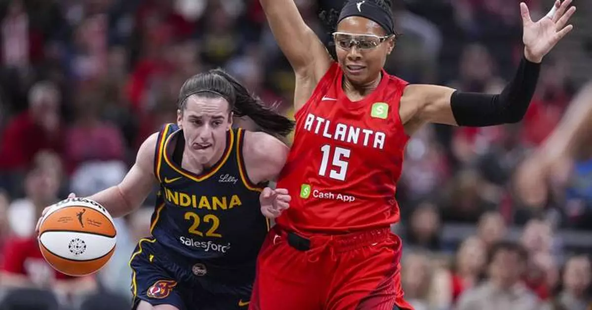 Caitlin Clark says she took video of her reaction to the Pacers' comeback win over the Knicks