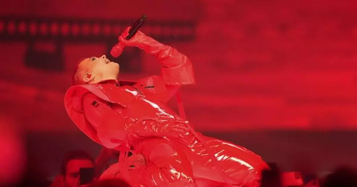 AP PHOTOS: The Eurovision Song Contest is back