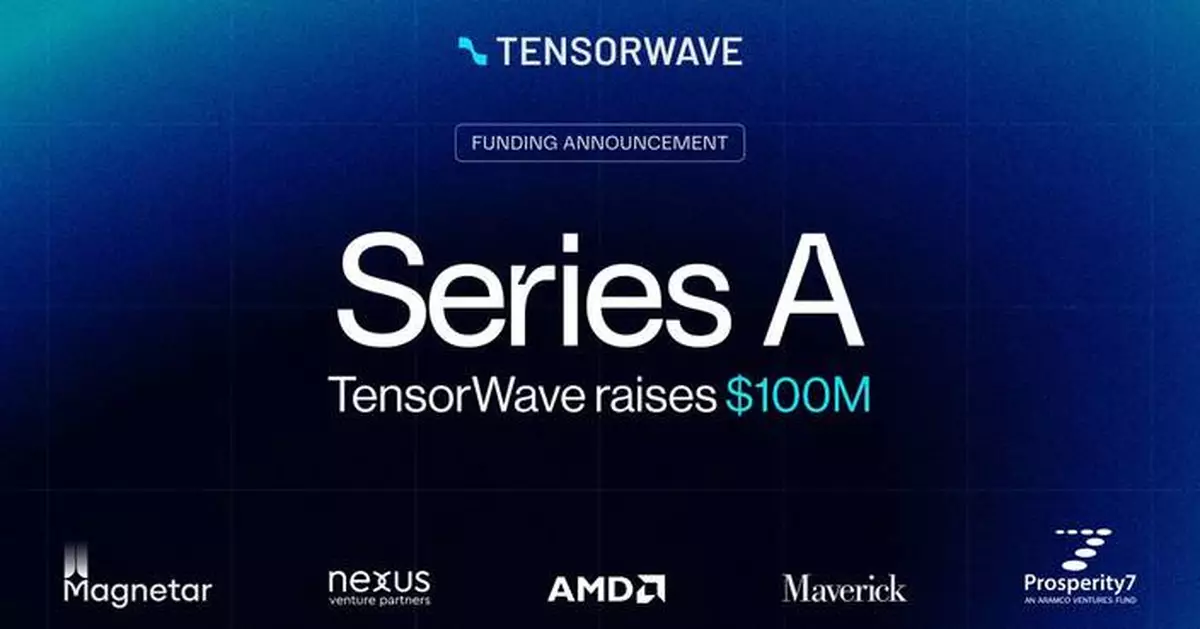 TensorWave Secures $100 Million Series A Funding Co-Led by Magnetar and AMD Ventures
