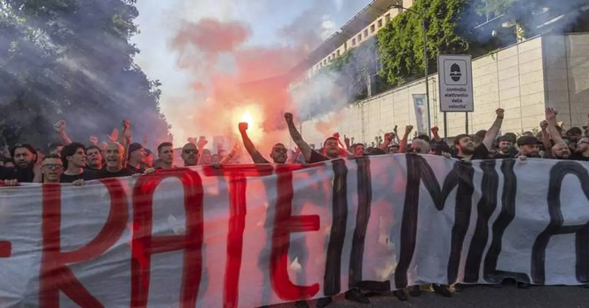 AC Milan supporters organize protests after disappointing season