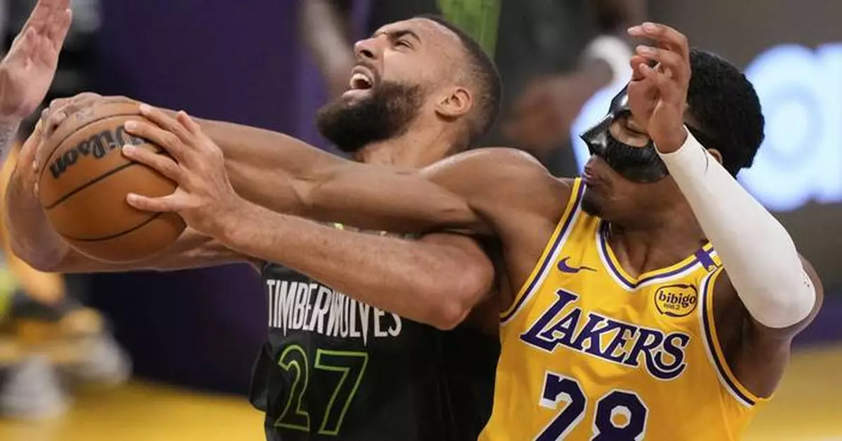 Rudy Gobert dominates small-ball Lakers and the Timberwolves advance with a 103-96 win in Game 5