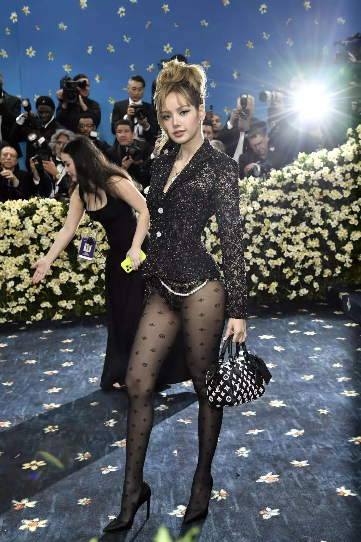 LISA attends The Metropolitan Museum of Art's Costume Institute benefit gala celebrating the opening of the "Superfine: Tailoring Black Style" exhibition on Monday, May 5, 2025, in New York. (Photo by Evan Agostini/Invision/AP)