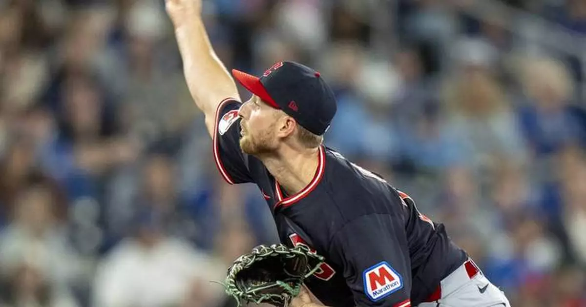 Guardians RHP Tanner Bibee exits against Toronto after 5 innings because of leg cramps
