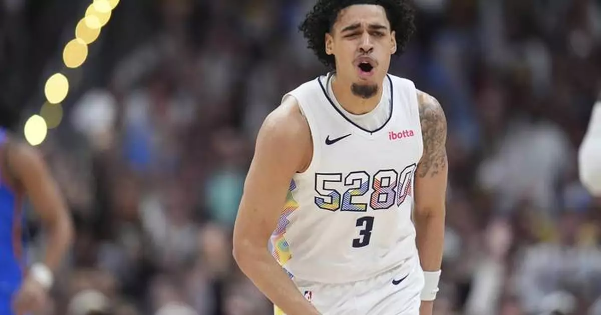 Strawther provides spark off the bench, even loses a tooth, as Nuggets force Game 7 against Thunder